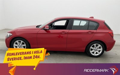 BMW 116 d 5dr hk Steptronic M-Värmare 0,45l mil 2012
