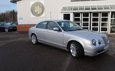 Jaguar S-Type R, , riktigt fin, nybes, sportavgas 2002