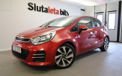 Kia Rio 5-dörrar 1.2 CVVT GLS B-Kamera Navi S V Hjul 2016