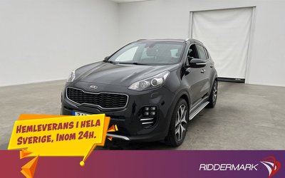 Kia Sportage 2.0 CRDi AWD GT-Line Skinn JBL 1-Ägare 2017