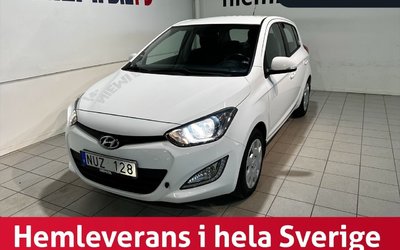 Hyundai i20 5-dörrar 1.2 Premium Mvärm Psens Kamera S V-hjul 2013