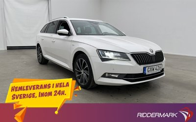 Skoda Superb 2.0 TDI 4x4 L&K Värmare Kamera Drag CarPlay 2016