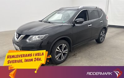 Nissan X-Trail 1.6 dCi 7-Sits Tekna Pano Skinn 360° Navi 2017