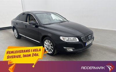 Volvo S80 D5 Summum Värmare Taklucka Skinn Elstolar 2014