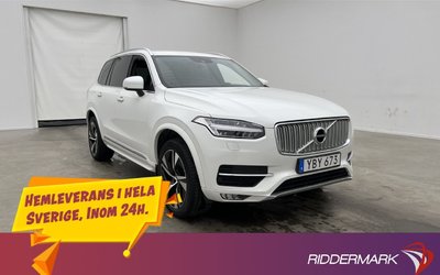 Volvo XC90 D5 AWD Inscription 7 Sits Värmare Navi VOC 2016