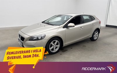 Volvo V40 T3 Kinetic Värmare Sensorer Farthållare 2018