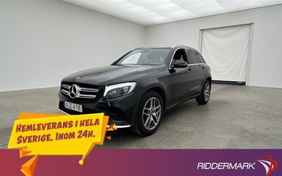 Mercedes GLC220 Benz GLC 220 d 4M AMG Värmare Pano Burm Kamera Drag 2018