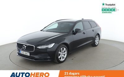 Volvo V90 2.0 D3 Kinetic AWD CarPlay, Motorvärmare, VOC 2018