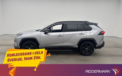 Toyota RAV4 Hybrid AWD Style JBL Drag Kamera Rattvärme 2021