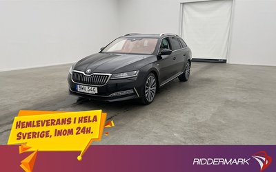 Skoda Superb 2.0 TDI 4x4 L&K Pano Canton Cockpit Skinn Drag 2020