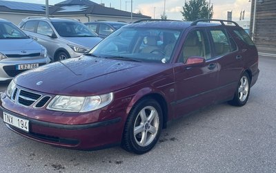 Saab 9-5 SportCombi |Drag|Skinn|Full Servad|2 Brukare 2003
