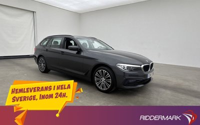 BMW 520 d xDrive Sport line Kamera Drag Navi Rattvärme 2019
