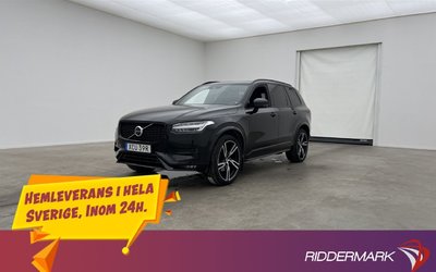 Volvo XC90 B5 AWD 7-Sits R-Design Pano B&W Luft Drag Skinn 2022