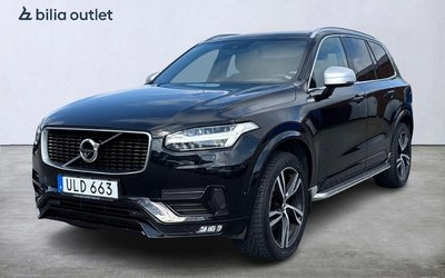 Volvo XC90 D5 AWD R-Design 7-sits 360 Kamera Dragkrok 2016