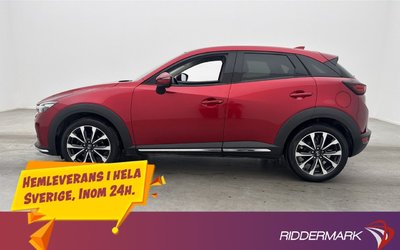 Mazda CX-3 2.0 Optimum Kamera Bose HuD Skinn Navi 2019