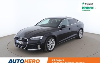 Audi A5 Sportback 45 TFSI quattro Motorvärmare, Dragkrok, CarPlay 2021