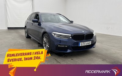 BMW 520 d Touring M Sport Pano H K Drag Värmare 360° HUD 2018