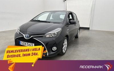 Toyota Yaris Hybrid Executive Kamera Halvskinn Låg-Årsskatt 2015
