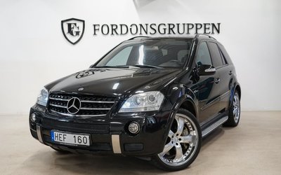 Mercedes ML63 AMG Benz ML 63 AMG 4MATIC Svensksåld SE SPEC 2007