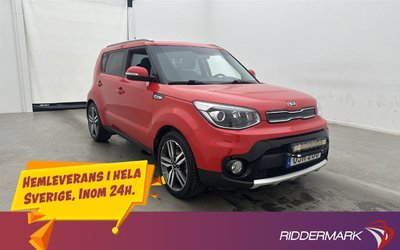 Kia Soul 1.6 GDI GLS M-värm Drag Kamera Navi Carplay 2017