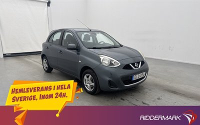 Nissan Micra 1.2 CVT 2 Brukare M-värm A C Bluetooth 2016