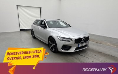 Volvo V90 D4 R-Design H K 360° HuD D-värm Drag Carplay 2020