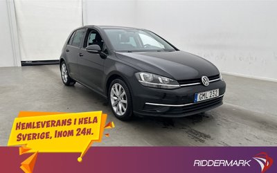 Volkswagen Golf 1.0 TSI Kamera Rattvärme Carplay 2018