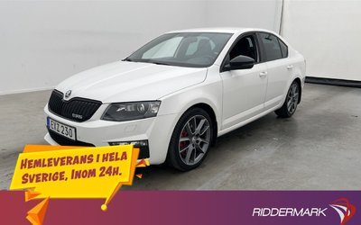 Skoda Octavia RS TSI Canton Skinn Alcantara Sensorer 2015