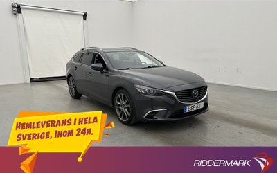 Mazda 6 6 2.2 AWD Optimum BOSE HUD Skinn Kamera Drag 2016