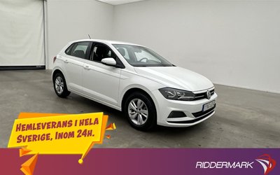 Volkswagen Polo 1.0 TSI Bluetooth Skatt 0,46L mil 2018