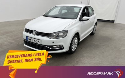 Volkswagen Polo 1.2 TSI Värmare Bluetooth Låg-Årsskatt 2016