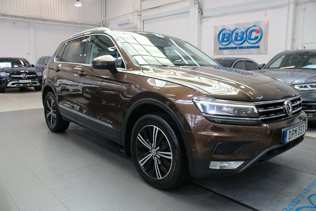 Volkswagen Tiguan 2.0 TDI DPF SCR BMT 4Motion DSG Sekventiell, 190hk, 2017
