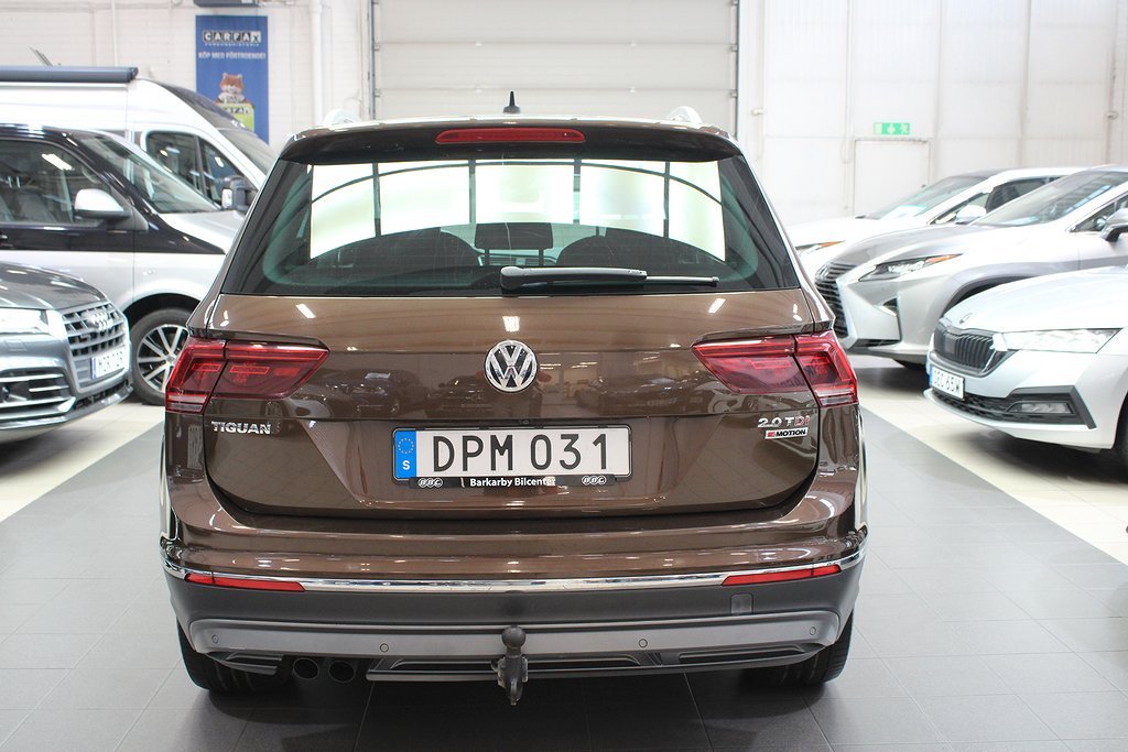 Volkswagen Tiguan 2.0 TDI DPF SCR BMT 4Motion DSG Sekventiell, 190hk, 2017