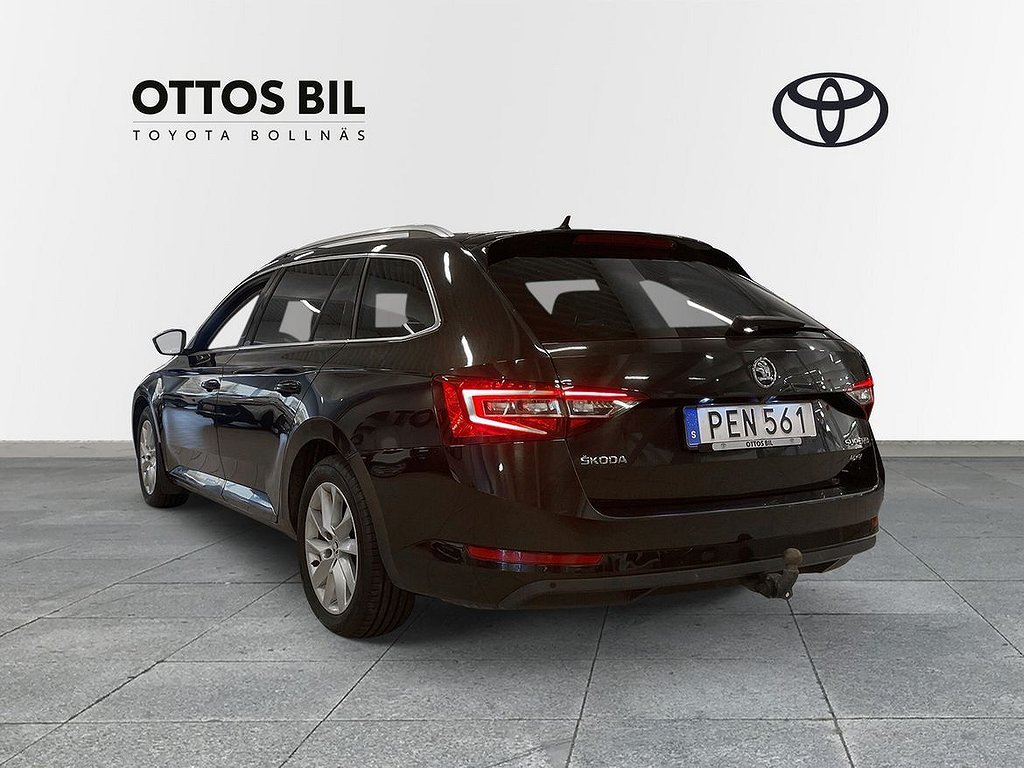 Škoda Superb Kombi 2.0 TDI 4x4 SCR DSG Sekventiell, 190hk, 2017