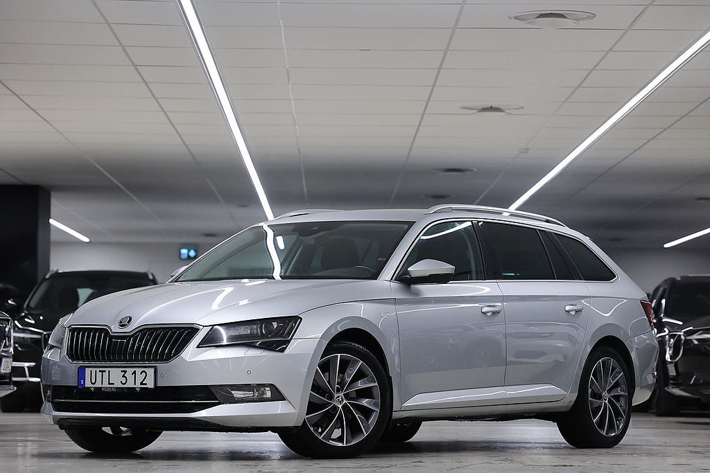Škoda Superb Kombi 2.0 TDI 4x4 SCR DSG Sekventiell, 190hk, 2019