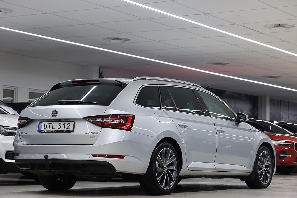 Škoda Superb Kombi 2.0 TDI 4x4 SCR DSG Sekventiell, 190hk, 2019