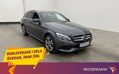Mercedes C220 Benz C 220 d 4M Värmare Kamera Drag Sensorer 2016