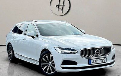 Volvo V90 Recharge T6 AWD Panorama GPS Kamera 1-Ägare SE-UTR 2021