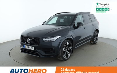 Volvo XC90 7 Säten T8 Plug-in Hybrid R Design AWD HUD, BLIS, VOC, Panorama, B&W 2021