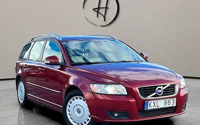 Volvo V50 D2 Summum Helskinn Dragkork SE-UTR 2011