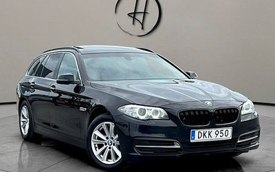 BMW 520 d Touring Steptronic Dragkrok Panoramatak SE-UTR 2015