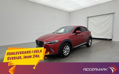 Mazda CX-3 2.0 Optimum AWD Värmare Drag Bose HUD Kamera 2017