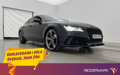 Audi A7 Sportback 3.0 TDI Q Värmare Skinn Sensorer Keyless 2011