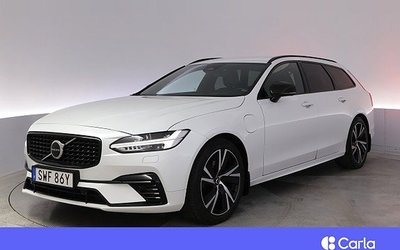 Volvo V90 Recharge T6 AWD R-Design Elstol H K BLIS Navi 2022