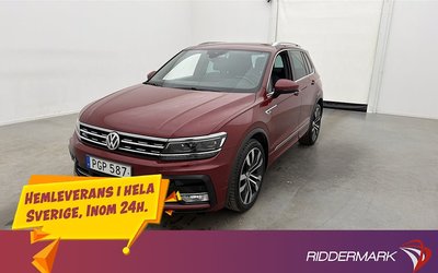 Volkswagen Tiguan 4M R Line Värmare Skinn Cockpit HUD Drag 2017
