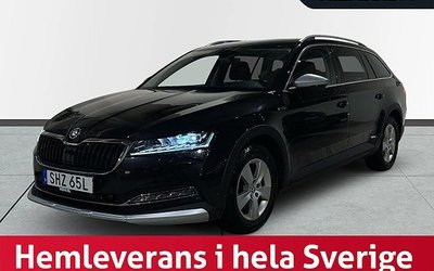 Skoda Superb Scout 2.0 TDI 4x4 Drag Dvärm Kamera Canton SoV 2021