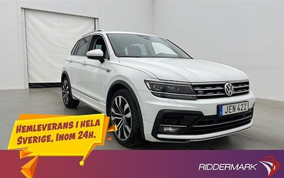 Volkswagen Tiguan 2.0 TDI 4M R-Line Cockpit Värm Drag Kamera 2018