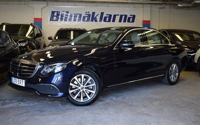 Mercedes E220 Benz E 220 d 4M Exclusive DISTRONIC VÄRM PANO 360° 2017
