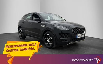 Jaguar E-Pace D150 AWD Signature Skinn Kamera Sensorer Navi 2019
