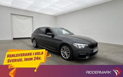 BMW 520 d M Sport Pano H K Kamera Navi Sportstolar LED Drag 2017